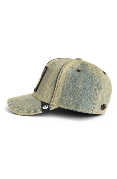 Goorin Bros . Pit Boss Denim Baseball Cap In Multi