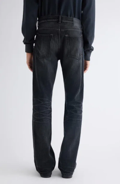 Acne Studios 2010 M Patchwork Straight Leg Jeans In Black