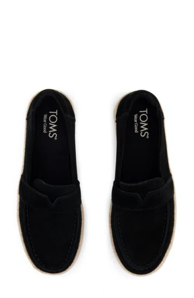 Toms Blakely Espadrille Loafer In Black