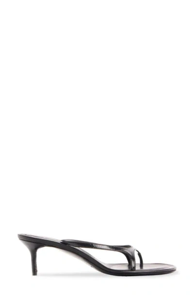 Acne Studios Sandals Open Toe Thin Straps Design In Black