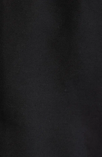 Rta Kayden Zip Detail Cotton Bomber Jacket In Black