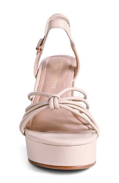 Touch Ups Tiara Platform Sandal In Neutral