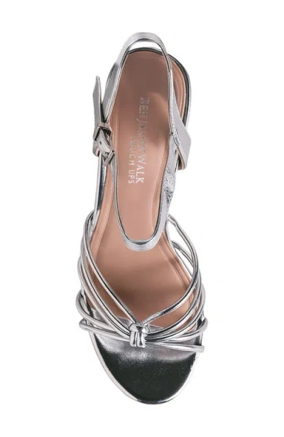 Touch Ups Tiara Platform Sandal In Silver