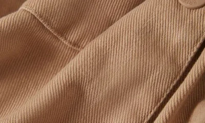 Brixton Utopia Patchwork Overshirt In Brown