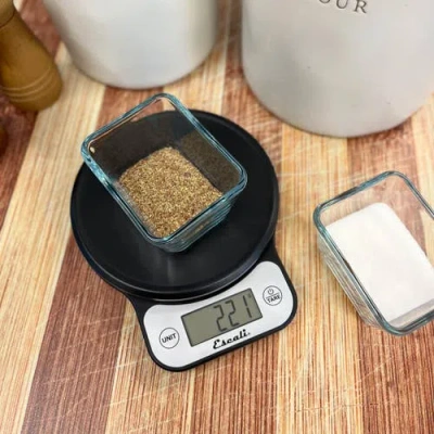 Escali Telero Digital Kitchen Scale In Black