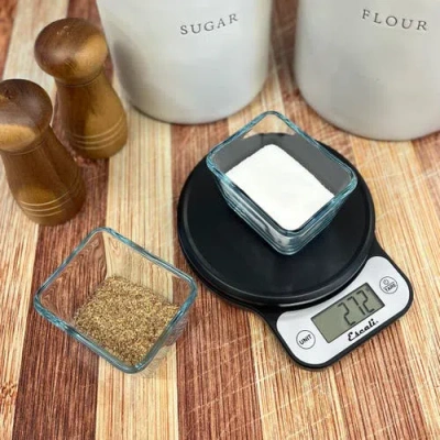 Escali Telero Digital Kitchen Scale In Black