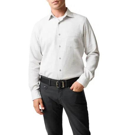 Rodd & Gunn Airtex Slim Fit Cotton Button-up Shirt In Purple