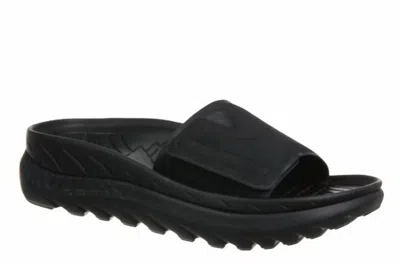 Vionic Rejuvenate All Gender Recovery Sandal In Black