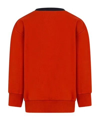 Etro Pegasus Pattern Sweater In Red
