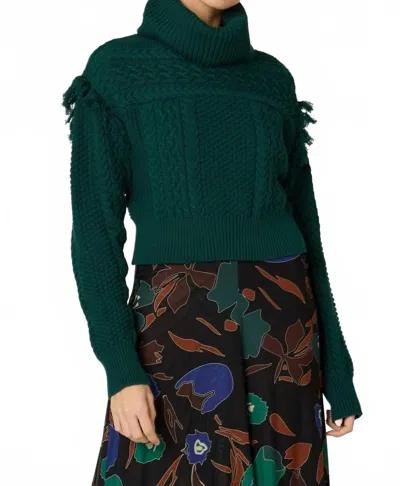 Cleobella Haven Sweater In Green