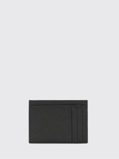 Prada Wallet Men  In Black