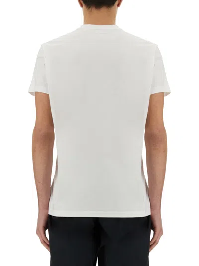 Aspesi Classic Crew-neck Short-sleeved T-shirt In White