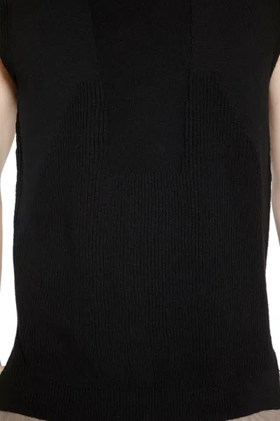 Rick Owens Concordians Jumbo Sleeveless T In Black