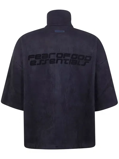 Essentials Zip-fastening Jacket In Blue