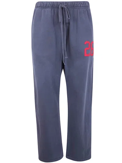 Essentials Drawstring Track Pants In Blue