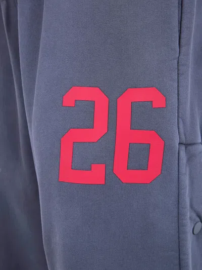 Essentials Drawstring Track Pants In Blue