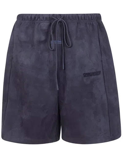 Essentials Drawstring Shorts In Burgundy