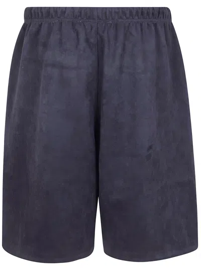 Essentials Drawstring Shorts In Burgundy