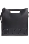 GUCCI Embossed Calf Leather Tote