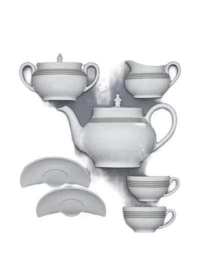 Thom Browne 4-bar Tea Set In White