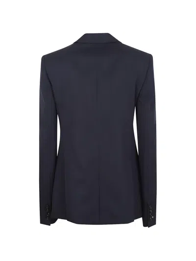 Stella Mccartney Slim Jacket Double Breasted Tailoring Lapel In Black