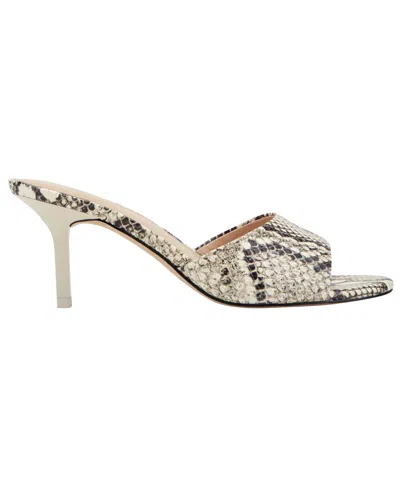 Marc Fisher Ltd Finny Slide Sandal In Animal Print