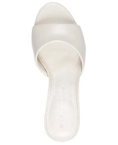 Marc Fisher Ltd Finny Slide Sandal In White