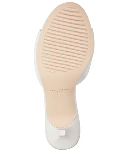 Marc Fisher Ltd Finny Slide Sandal In White