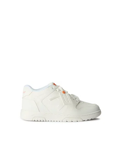 Off-white Out Of Office Molded Sneakers Orange In White
