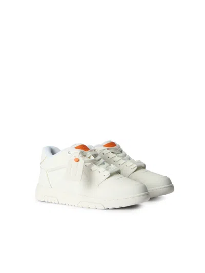 Off-white Out Of Office Molded Sneakers Orange In White