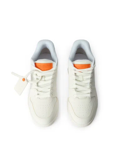 Off-white Out Of Office Molded Sneakers Orange In White