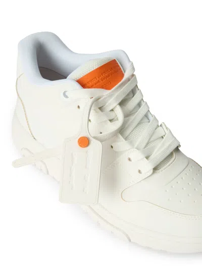 Off-white Out Of Office Molded Sneakers Orange In White