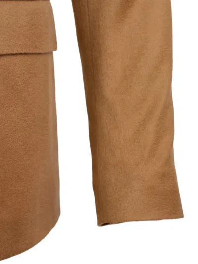 Kiton Tipas Coat In Brown