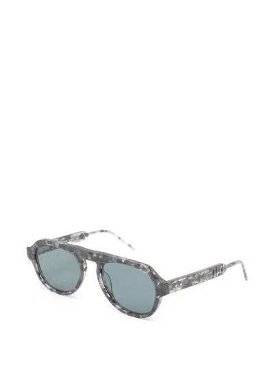 Thom Browne Patterned Sunglasses In Multi