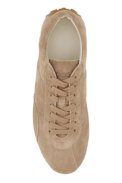 Tod's Women Brown Suede Sneakers, 3.5 Luxury Sneakers For Women Darveys