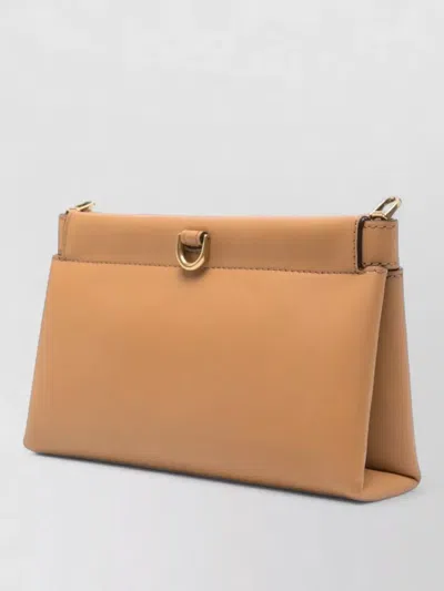 Etro Chain Strap Rectangular Crossbody Mini Bag In Brown