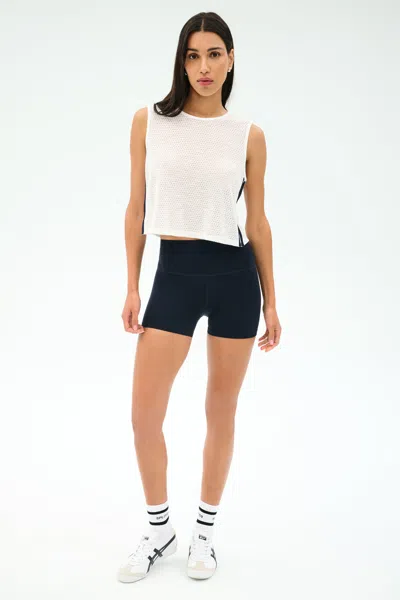 Splits59 Logan Mesh Tank With Stripe In Multi