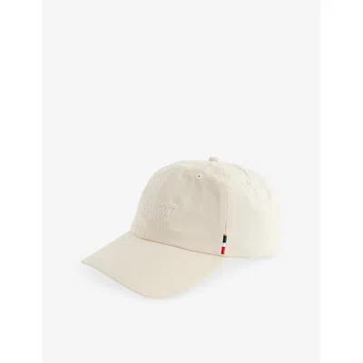 Orlebar Brown Mens Chai Barney Embroidered Cotton Baseball Cap In Neutral