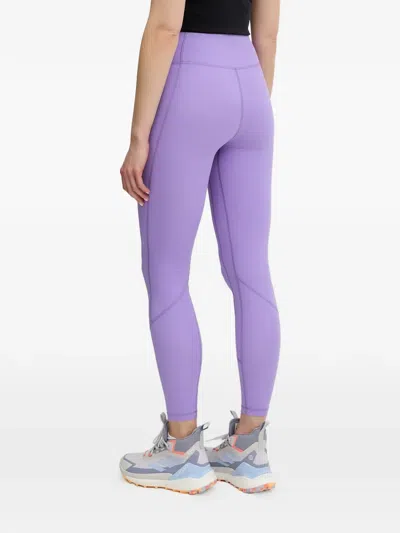 Mammut Massone High-waisted Leggins In Purple