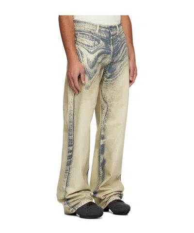 Camperlab Distorted Print Jeans In Multi