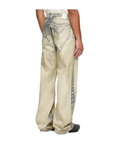 Camperlab Distorted Print Jeans In Multi