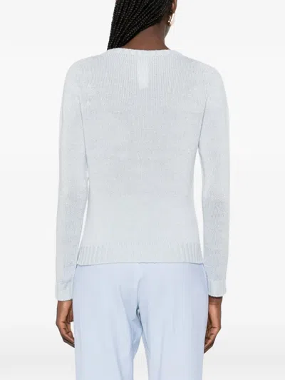 Fabiana Filippi Crew-neck Sweater In Gray