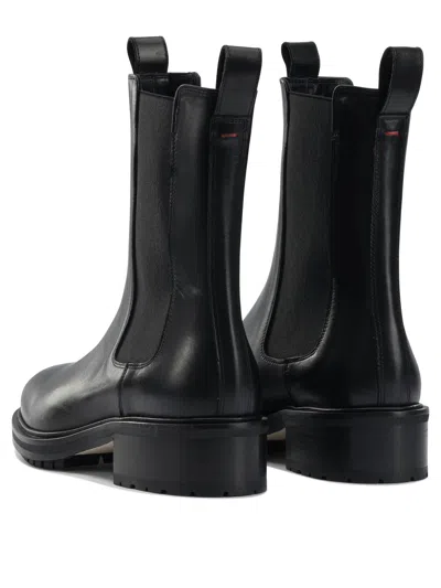 Aeyde 45mm Jack Leather Ankle Boots In Black