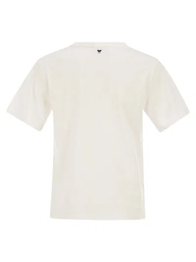 Weekend Max Mara Short-sleeved T-shirt In White