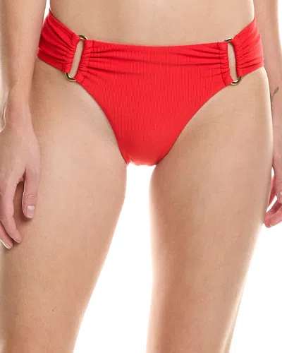 Pq Swim Fanned Bottom In Red