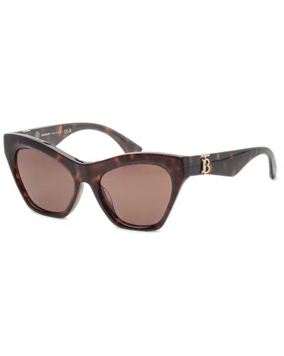 Burberry Women's 4420u 55mm Sunglasses In Brown