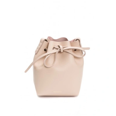 Shop Mansur Gavriel Calf Mini Mini Bucket Bag