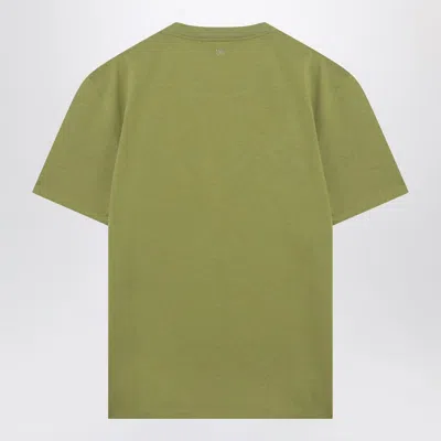 Ami Alexandre Mattiussi Cotton T-shirt In Green