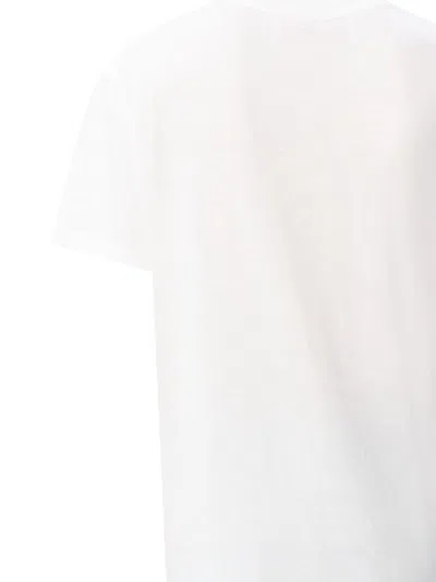 Valentino Garavani Cotton T-shirt With Vlogo Patch In White