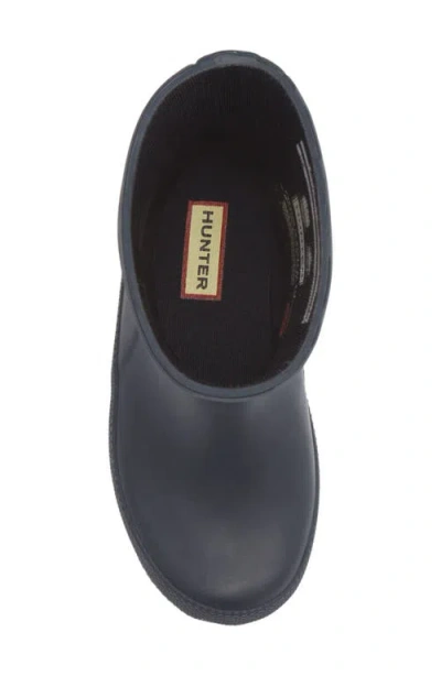 Hunter Little Kids Insulated Rain Boots 3 Black In Animal Print